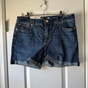 New with Tags Seven7 Cuffed Hem Denim Weekend Short 5" Inseam Size 12